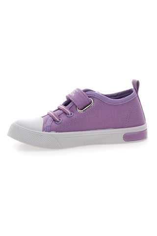 Violetne superge z lučkami in velcro zaponko Frozen D11542M