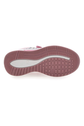 Roza superge z velcro trakom, bleščicami in lučkami v podplatu MINNIE D3010663T