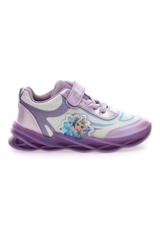 Vijoličaste superge z motivom Frozen in podplatom s svetlobnimi efekti FROZEN D4310599T