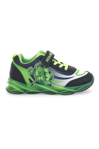 Zelene in črne superge z velcro zaponko Avengers Hulk R1010212T