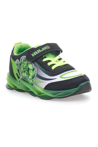Zelene in črne superge z velcro zaponko Avengers Hulk R1010212T