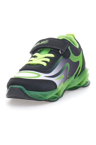 Zelene in črne superge z velcro zaponko Avengers Hulk R1010212T