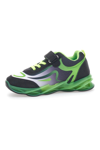 Zelene in črne superge z velcro zaponko Avengers Hulk R1010212T