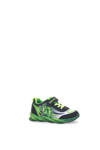 Zelene in črne superge z velcro zaponko Avengers Hulk R1010212T