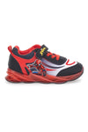 Rdeče-črni superge z velcro zaponko Spiderman R1310515T