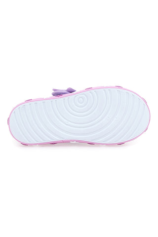 Roza sandali z zvezdicami in velcro trakom FROZEN D4310609T