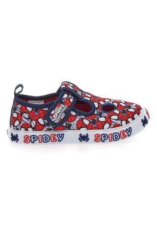 Rdeče sandale z luknjami na sprednjem delu SPIDERMAN R1310526T