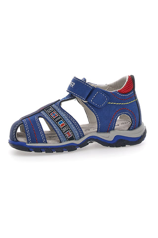 Modre sandale z Velcro Pitt Kids 14356