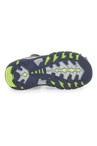 Zelene sandale z velcro trakom Pitt Kids 12540