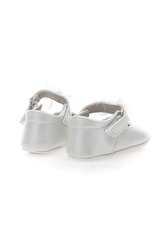 Balerinke Primi Passi Bianco Perla z mašno GRAZIE GIRL 39G2502S