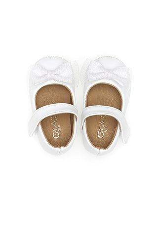 Balerine Primi Passi Bele z zapestnico GRAZIE GIRL 39G2501S
