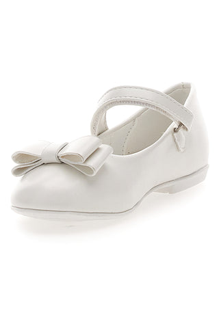 Bele balerinke z zaponko in pentljo GRAZIE GIRL 39G2509S