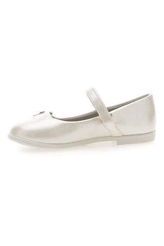 Balerine Bianco Perlato s sponko z metuljem GRAZIE GIRL 39G2515S