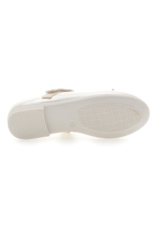 Balerine Bianco Perlato s sponko z metuljem GRAZIE GIRL 39G2515S