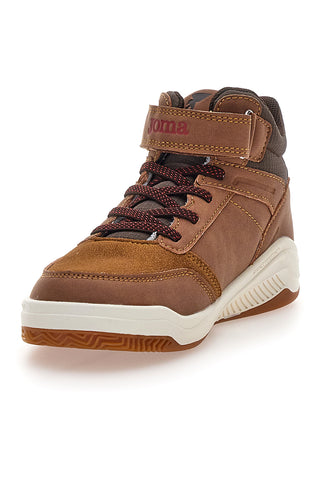 Rjavi vodoodporni čevlji z velcro zaponko Joma J.Torcon JR 2534