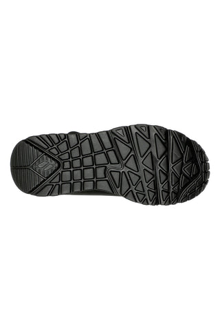 Črni čevlji z mavričnimi detajli in večbarvno podplatom Skechers Uno Lite Rainbow Specks