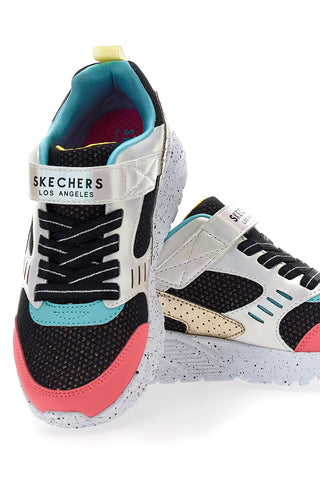 Večbarvni superge z Memory Foam in trakom Skechers Uno Lite - Gen Chill
