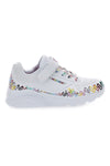 Bele superge s srčki in Memory Foam Skechers Uno Lite - Heart Craze
