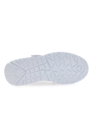 Bele superge s srčki in Memory Foam Skechers Uno Lite - Heart Craze