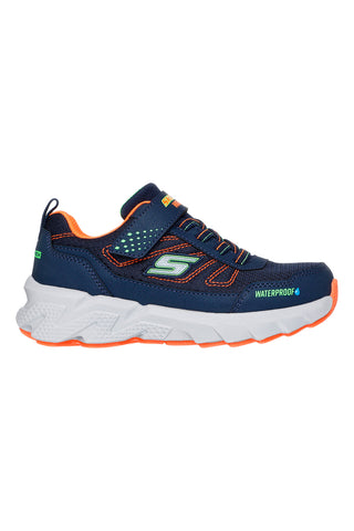 Modri vodoodporni superge z velcro trakom Skechers Elite Sport Tread Aquavek