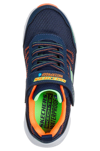 Modri vodoodporni superge z velcro trakom Skechers Elite Sport Tread Aquavek
