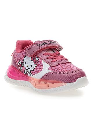 Roza superge z lučkami in velcro trakom Hello kitty H13056MC