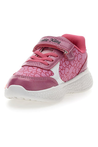Roza superge z lučkami in velcro trakom Hello kitty H13056MC