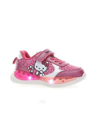 Roza superge z lučkami in velcro trakom Hello kitty H13056MC
