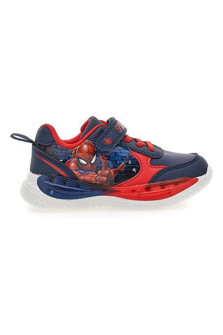 Modri in rdeči superge s svetlobnimi efekti Spiderman M13063MC