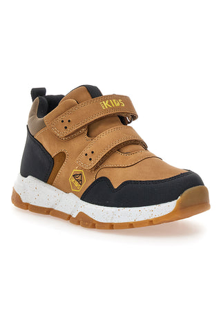 Rjavi treking čevlji z dvojnim zapenjanjem Pitt Kids 127