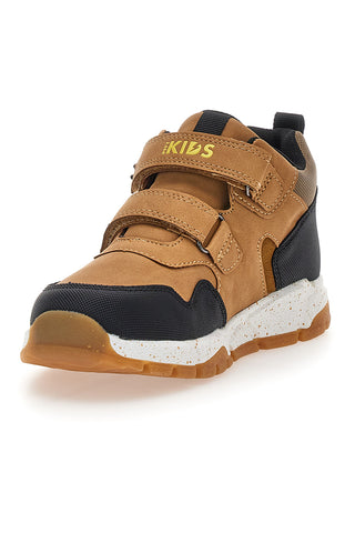 Rjavi treking čevlji z dvojnim zapenjanjem Pitt Kids 127