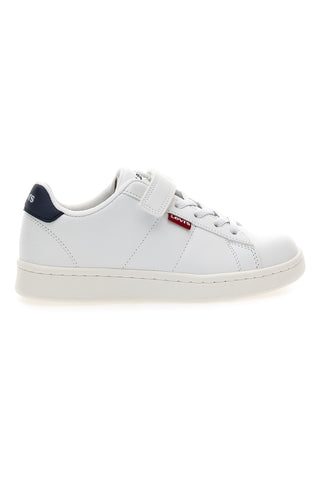 Bele superge z modrimi detajli Levi's Bell JR