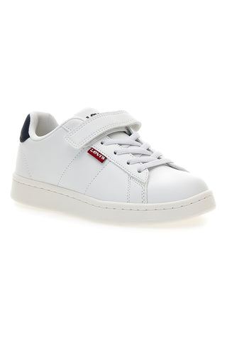 Bele superge z modrimi detajli Levi's Bell JR