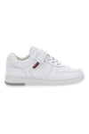 Bele superge z zapenjanjem na velcro Levi's Kick SE
