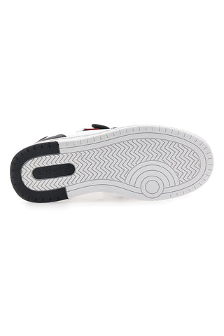 Črno-bele superge z zapenjanjem na velcro Levi's Kick SE