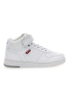 Bele superge z zadrgo Levi's Kick Mid Se
