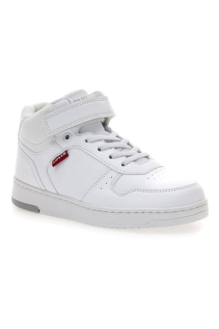 Bele superge z zadrgo Levi's Kick Mid Se