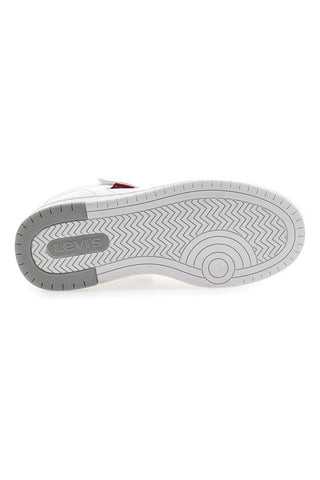 Bele superge z zadrgo Levi's Kick Mid Se