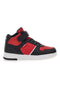Rdeče-črni superge z zadrgo Levi's Kick Mid Se