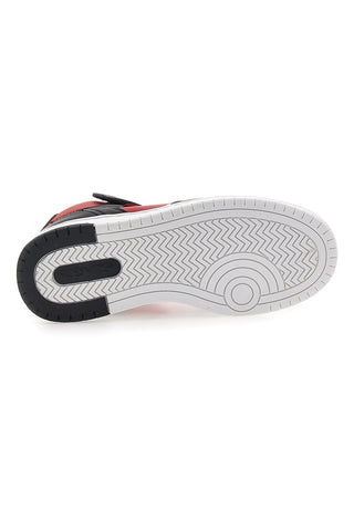 Rdeče-črni superge z zadrgo Levi's Kick Mid Se