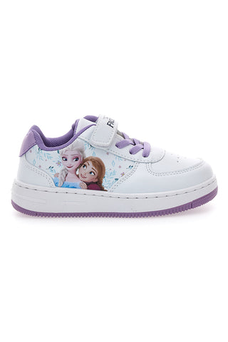 Beli čevlji z lila detajli Frozen D4310721S