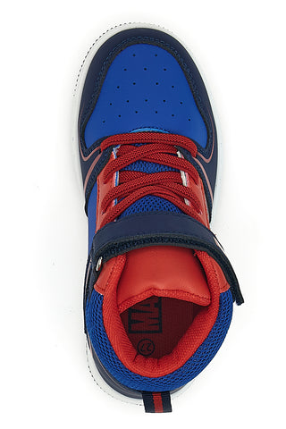 Modri visoki čevlji z rdečimi detajli Spiderman R1310632S
