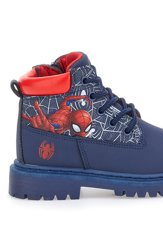 Modri čevlji s potiskom Spidermana in stranskim zadrgo Spiderman R1310564S10
