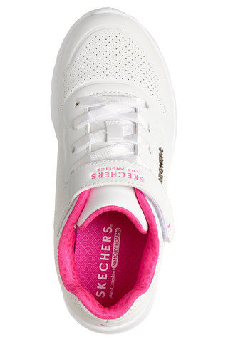 Dekliške bele superge Skechers Uno Lite Star Icon
