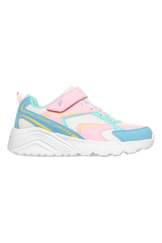 Večbarvne bele superge Skechers Uno Lite Vista Strike