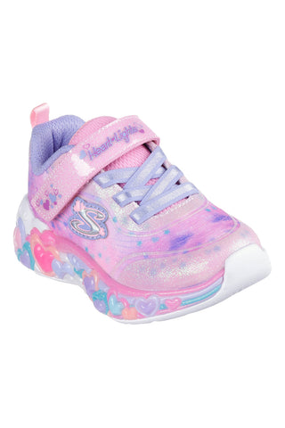 Roza superge z lučkami in bleščicami Skechers Eternal Heart Lights