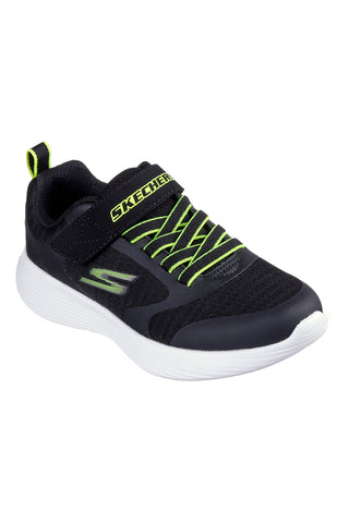 Lahki črni športni copati z zapenjanjem na velcro GO RUN 400 V2 Goltran Skechers
