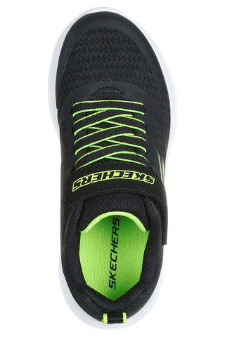 Lahki črni športni copati z zapenjanjem na velcro GO RUN 400 V2 Goltran Skechers