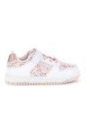 Sneakers rosa con cuori multicolor Pitt kids K251309