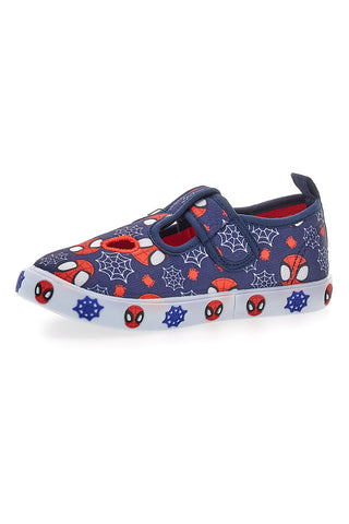 Otroški modri sandali z luknjami na sprednji strani Spiderman R1310673T